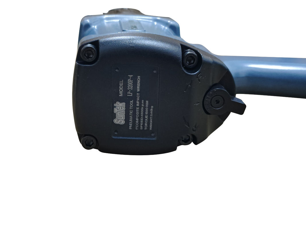 রাবার কভার সহ গাড়ির জন্য 6000rpm সেন্ট্রাল নিউম্যাটিক 1/2 ইন এয়ার ইমপ্যাক্ট রেঞ্চ